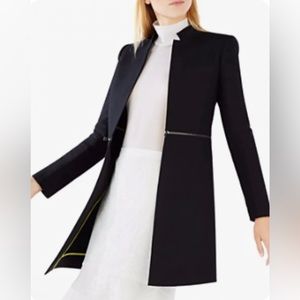 BCBGmaxazria Arelia Black A Line Coat XS